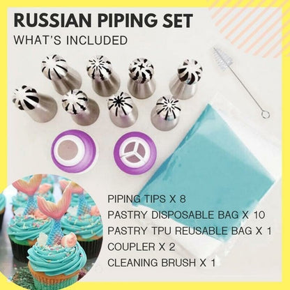 🎄Cake Decor Piping Tips